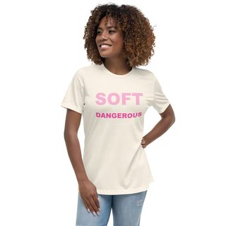 Gorgeous Baddie Soft But Dangerous Women's Tee Front