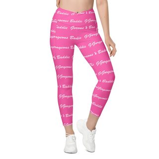 Gorgeous Baddie Signature Leggings belt_back