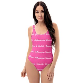 Gorgeous Baddie Signature One-Piece Swimsuit Front
