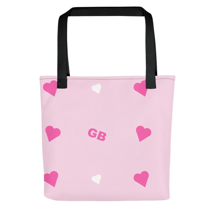 Gorgeous Baddie Hearts Tote Bag
