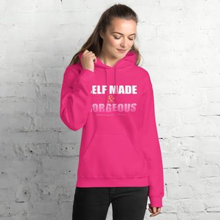 Gorgeous Baddie Self Made Hoodie Front