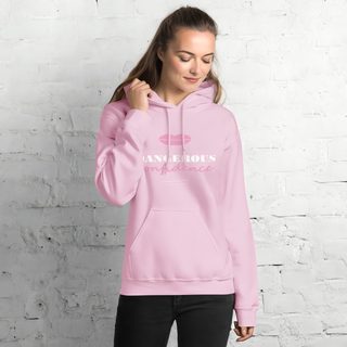 Gorgeous Baddie Dangerous Confidence Lux Hoodie Front