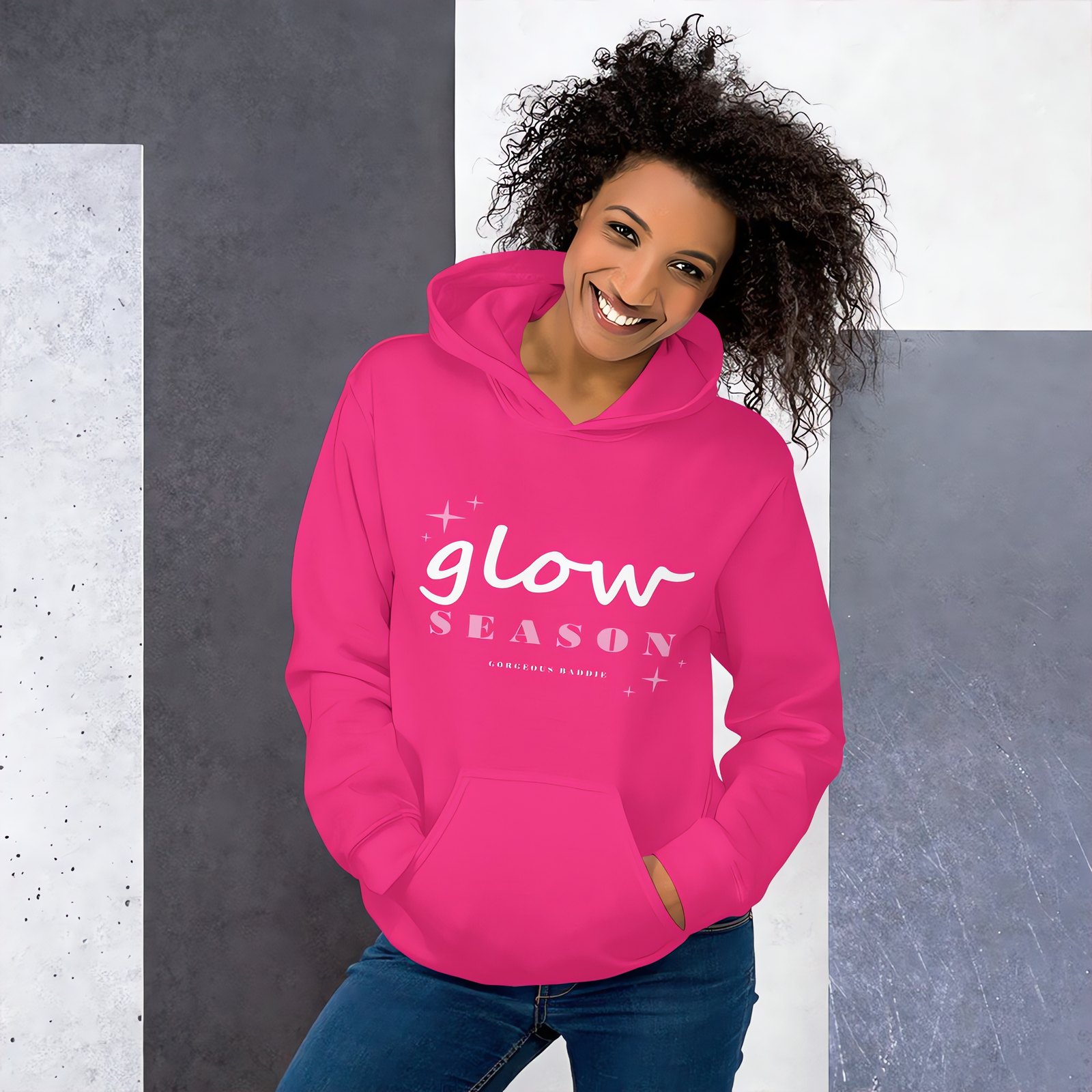 Gorgeous Baddie Glow Season Lux Hoodie