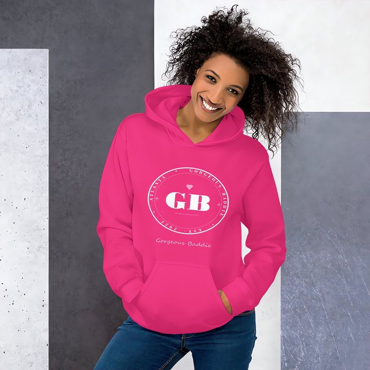Gorgeous Baddie GB Crest Lux Hoodie