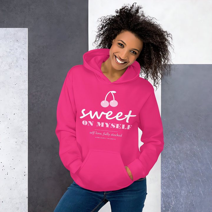 Gorgeous Baddie Sweet On Myself Love Notes Hoodie