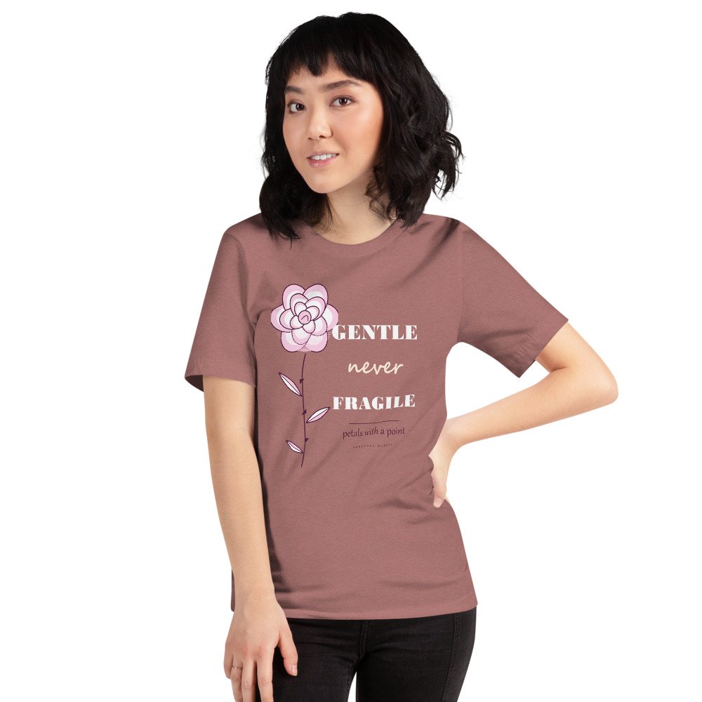 Gorgeous Baddie Gentle Never Fragile Boutique Tee Front