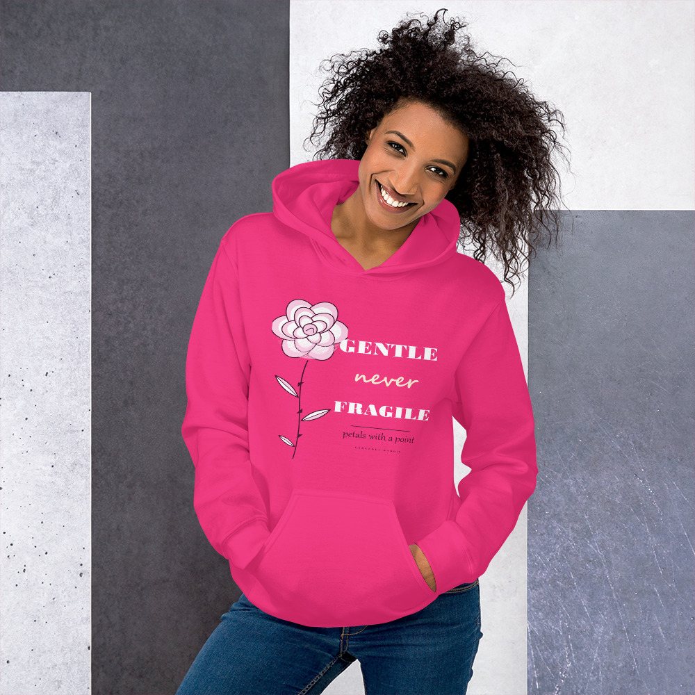 Gorgeous Baddie Gentle Never Fragile Boutique Hoodie