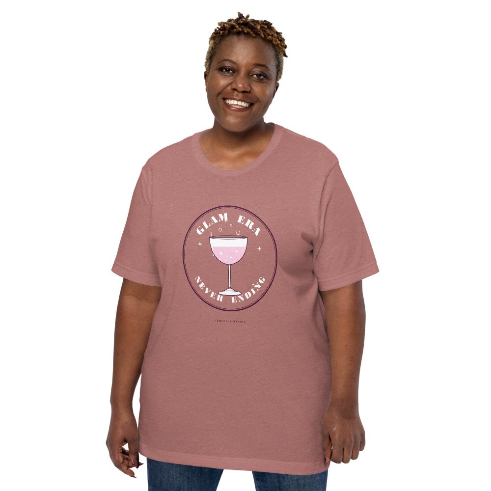Gorgeous Baddie Glam Era Never Ending Boutique Tee Front