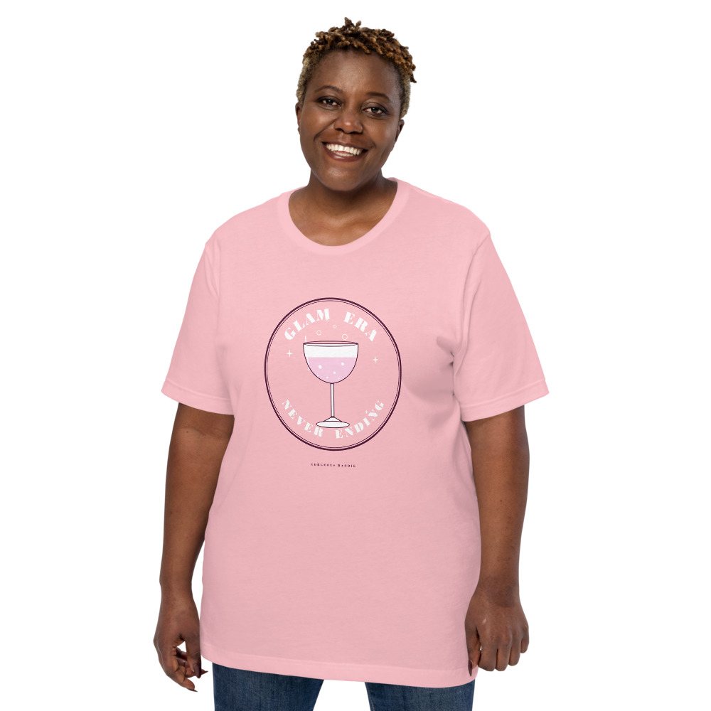 Gorgeous Baddie Glam Era Never Ending Boutique Tee Front