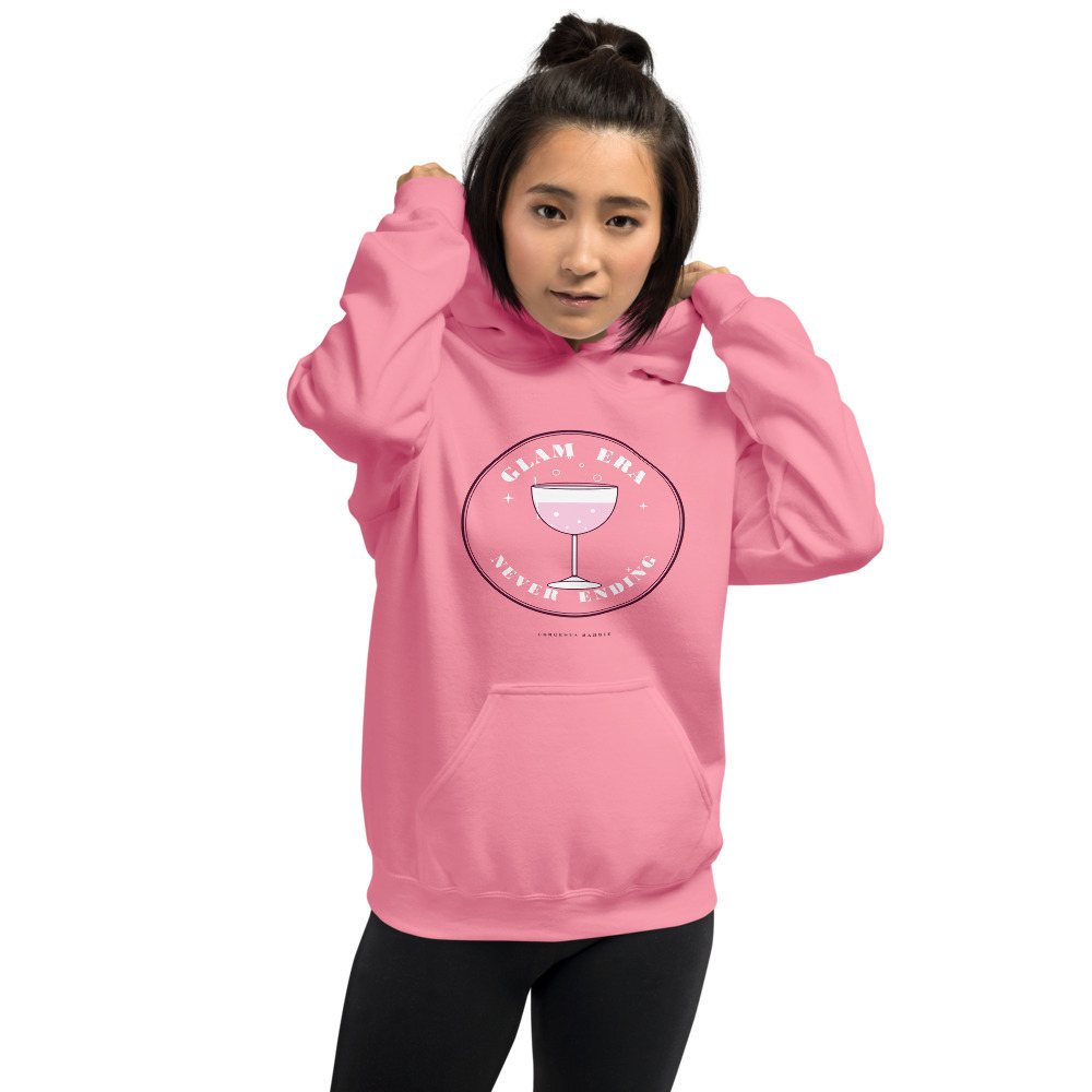 Gorgeous Baddie Glam Era Never Ending Boutique Hoodie Front