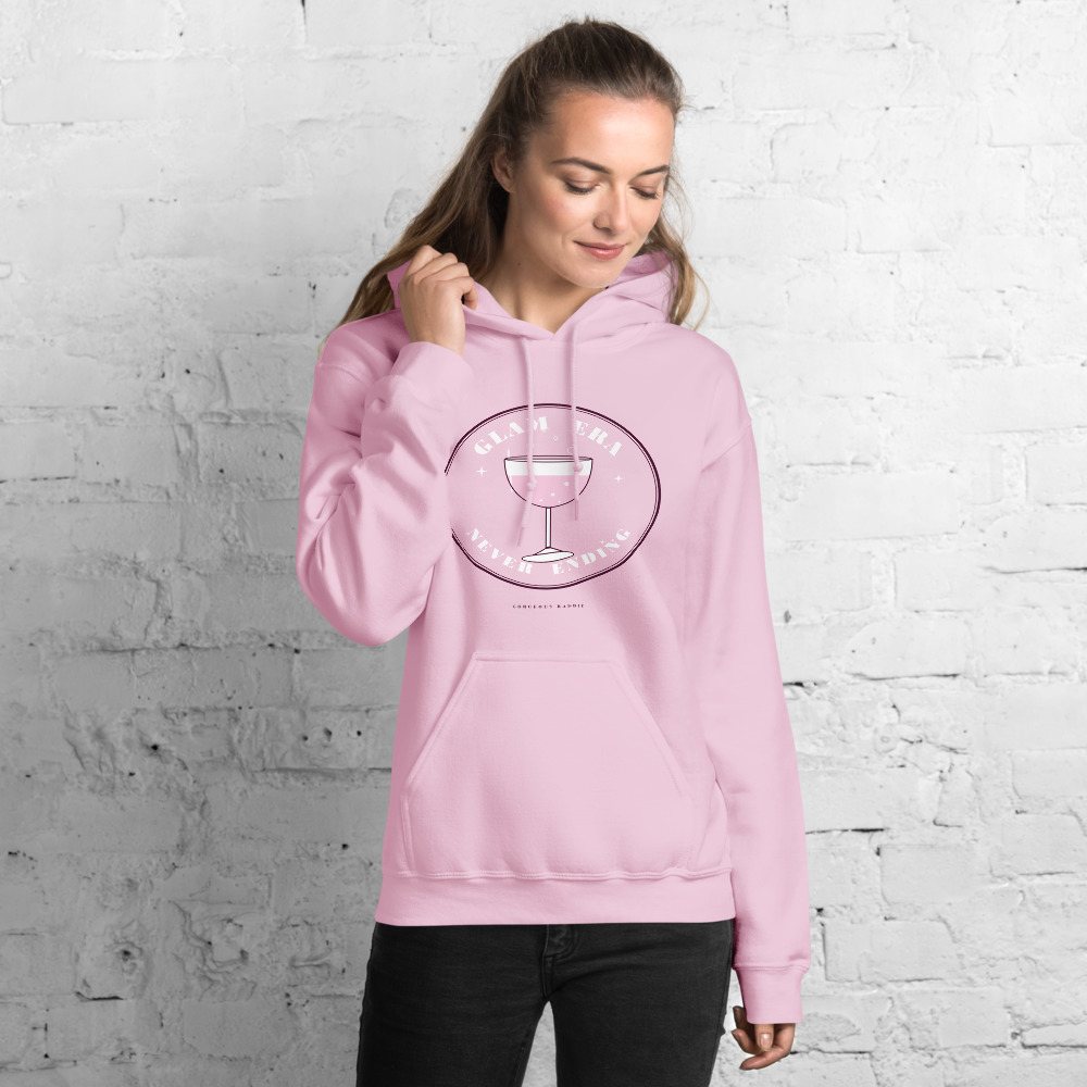 Gorgeous Baddie Glam Era Never Ending Boutique Hoodie Front