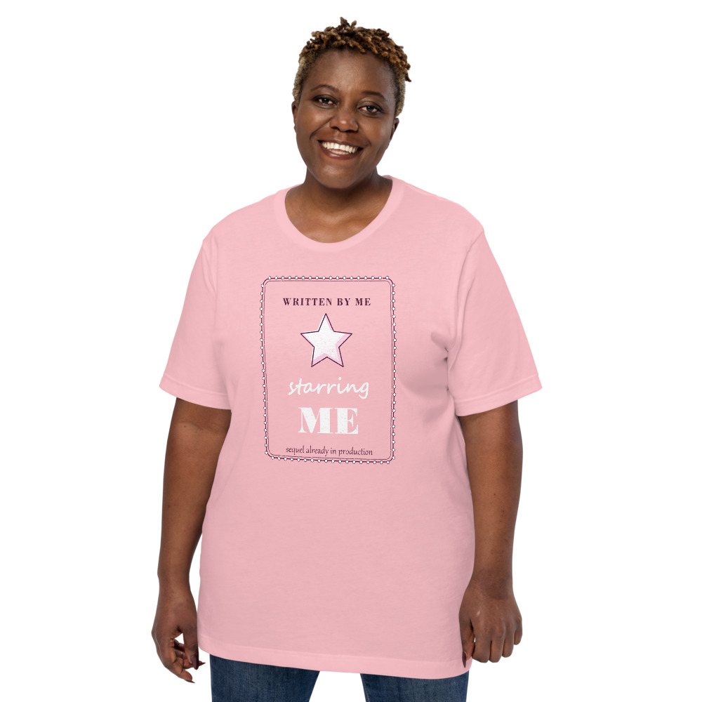 Gorgeous Baddie Written By Me Starring Me Boutique Tee Front