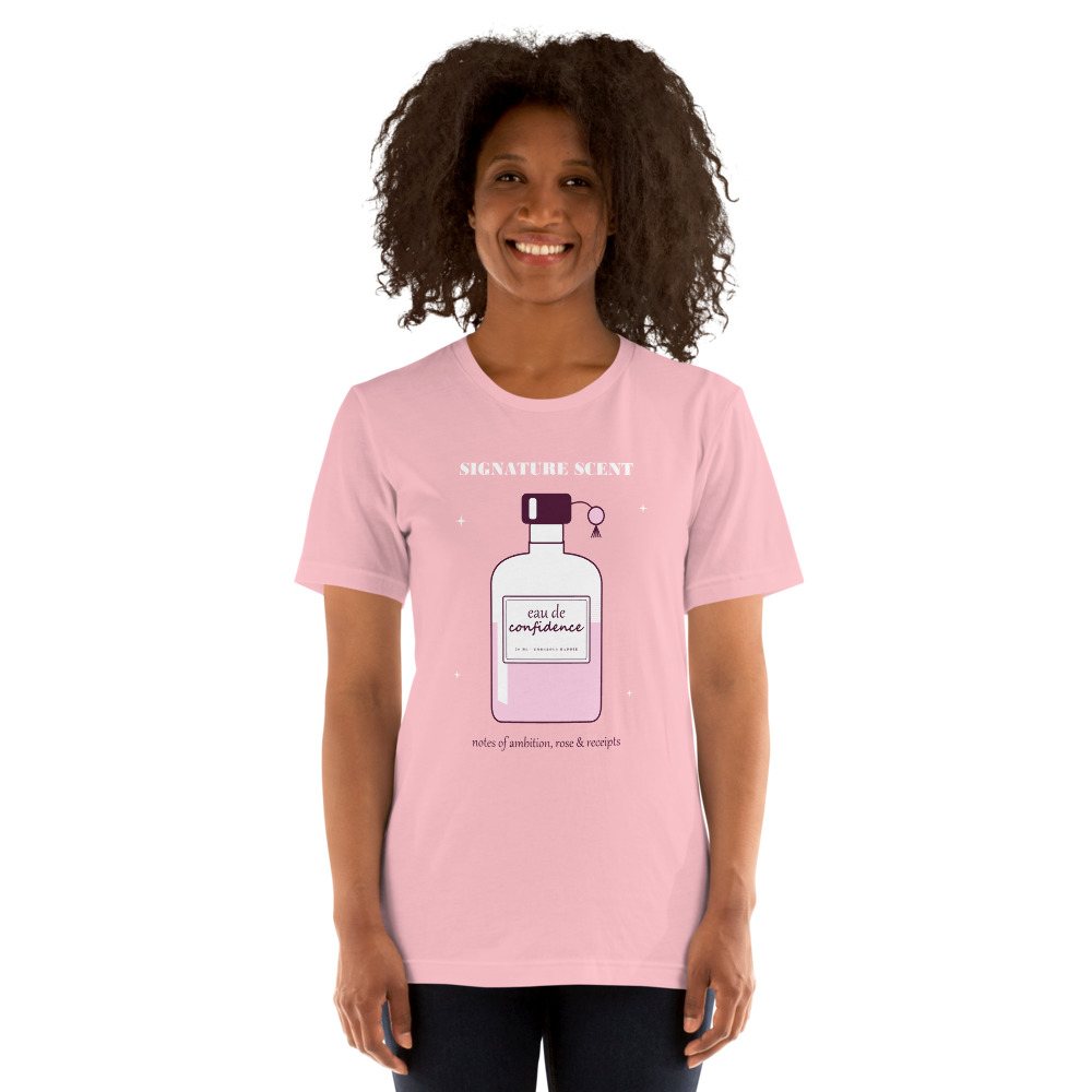 Gorgeous Baddie Signature Scent Confidence Boutique Tee Front