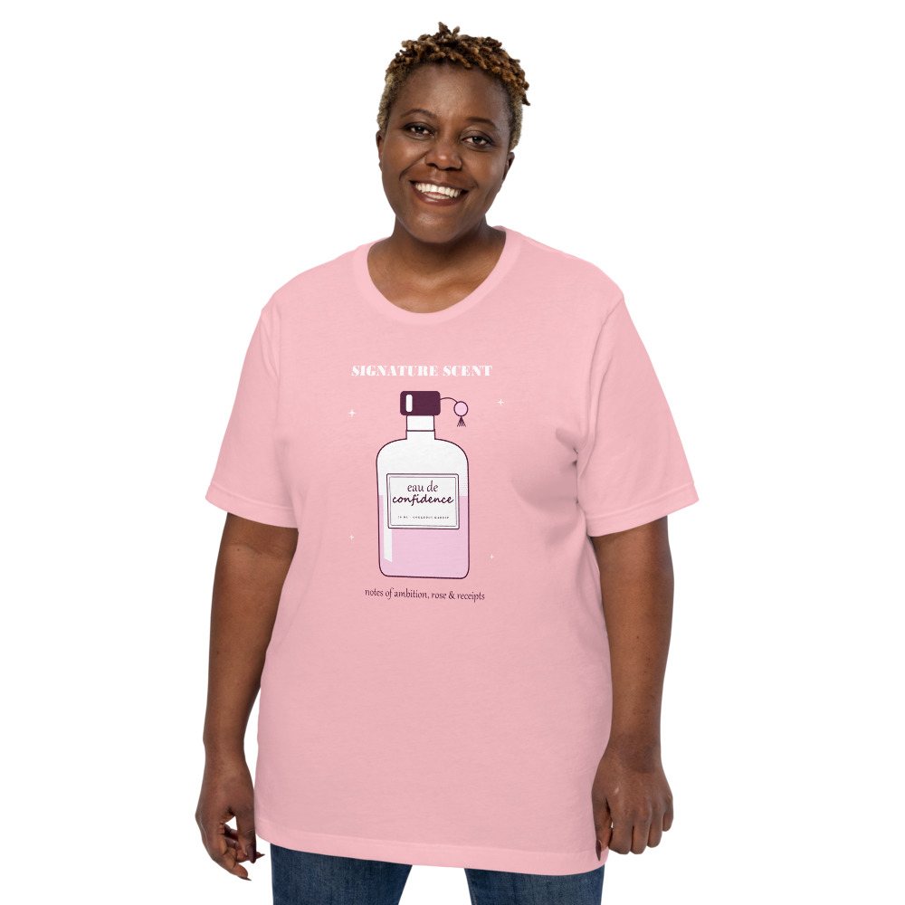 Gorgeous Baddie Signature Scent Confidence Boutique Tee Front