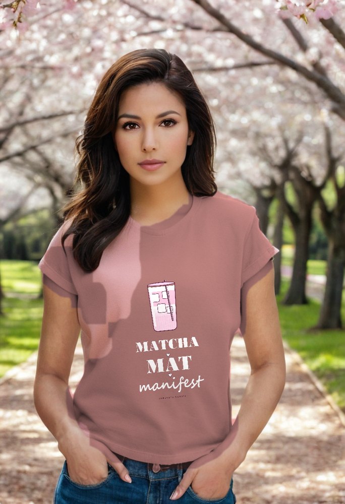 Gorgeous Baddie Matcha Mat Manifest Boutique Tee