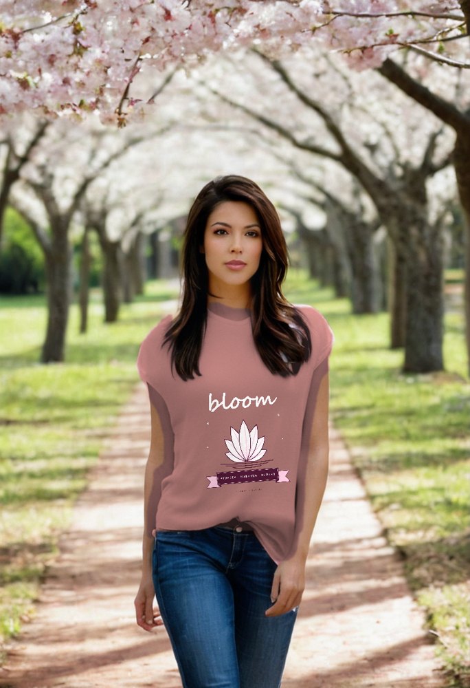 Gorgeous Baddie Stretch Breathe Bloom Boutique Tee