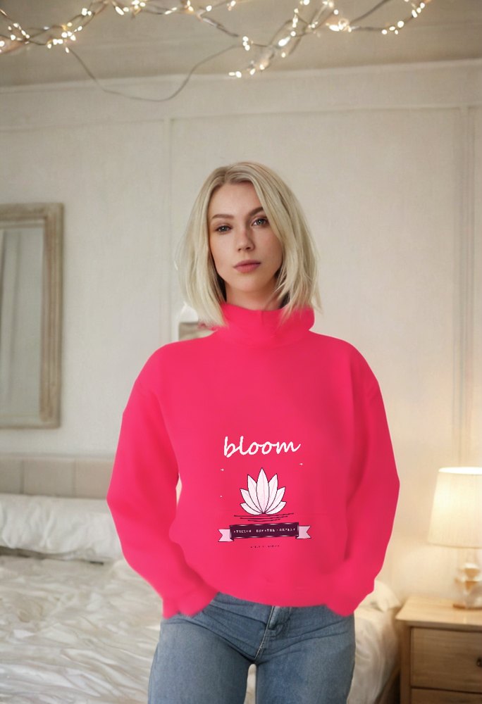 Gorgeous Baddie Stretch Breathe Bloom Boutique Hoodie