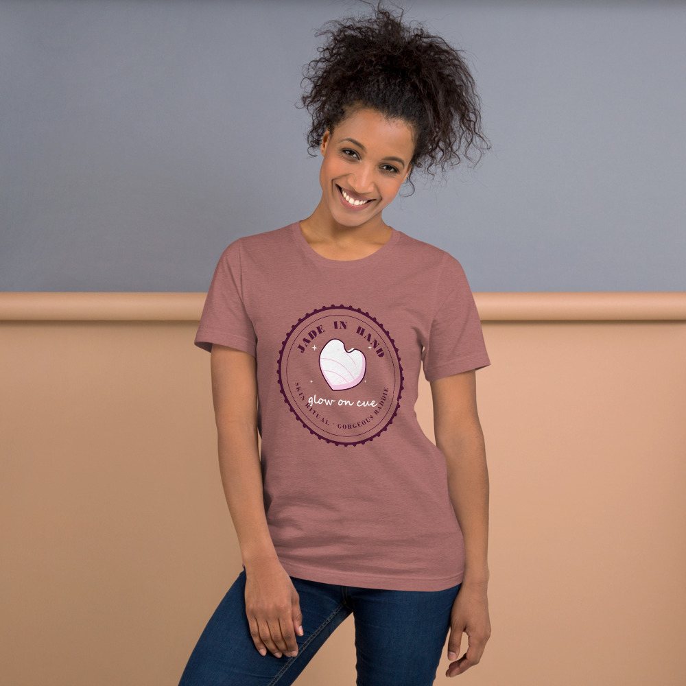 Gorgeous Baddie Jade In Hand Glow Boutique Tee Front