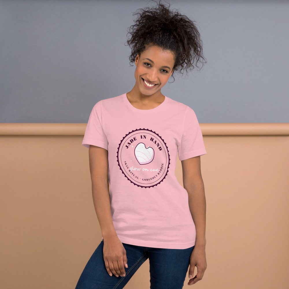 Gorgeous Baddie Jade In Hand Glow Boutique Tee Front