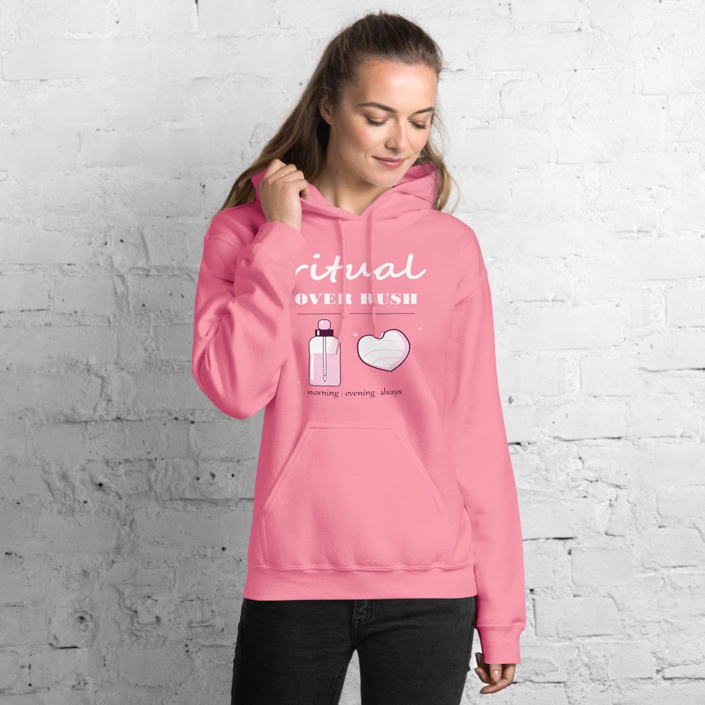 Gorgeous Baddie Ritual Over Rush Boutique Hoodie Front