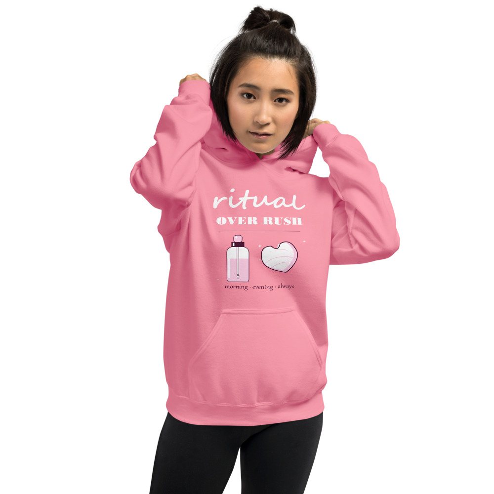 Gorgeous Baddie Ritual Over Rush Boutique Hoodie Front