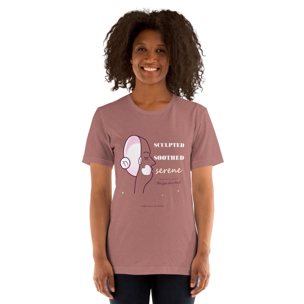 Gorgeous Baddie Sculpted Soothed Serene Boutique Tee Front