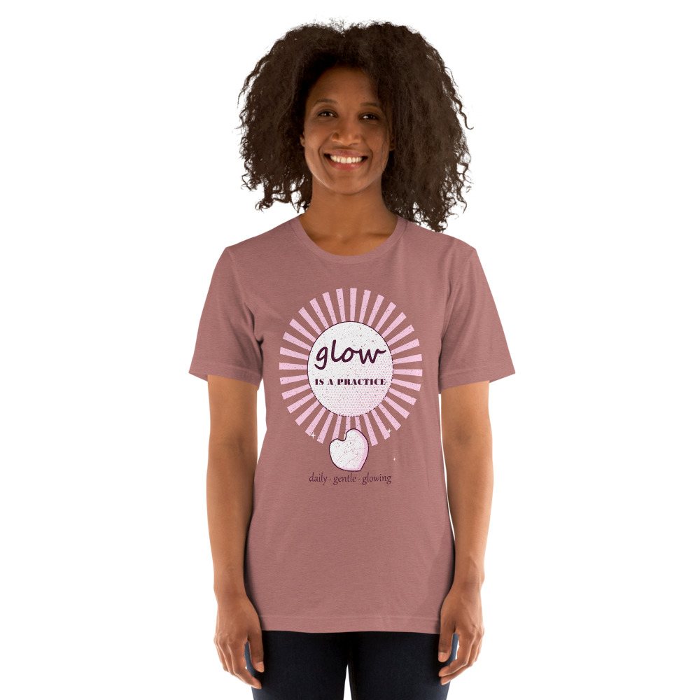 Gorgeous Baddie Glow Is A Practice Boutique Tee Front