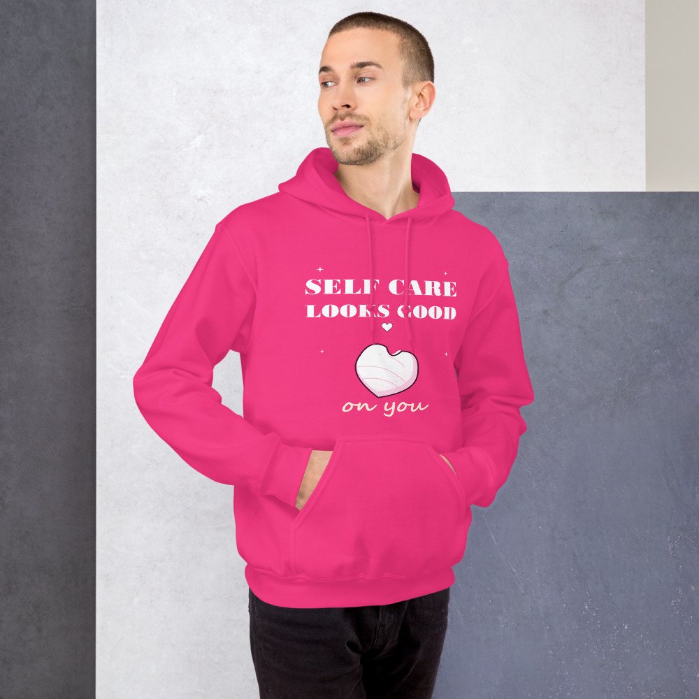 Gorgeous Baddie Self Care Looks Good On You Hoodie Front