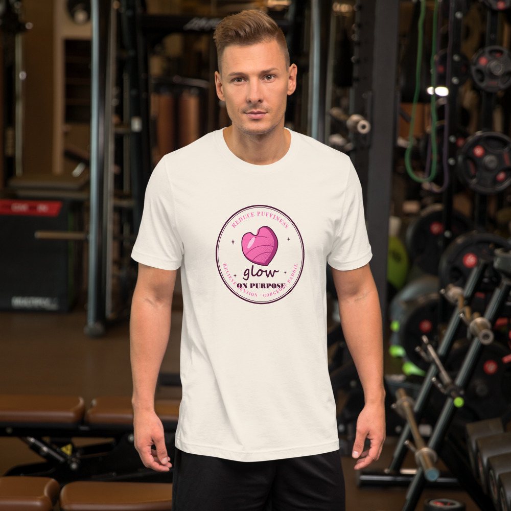 Gorgeous Baddie Glow On Purpose Tee Front