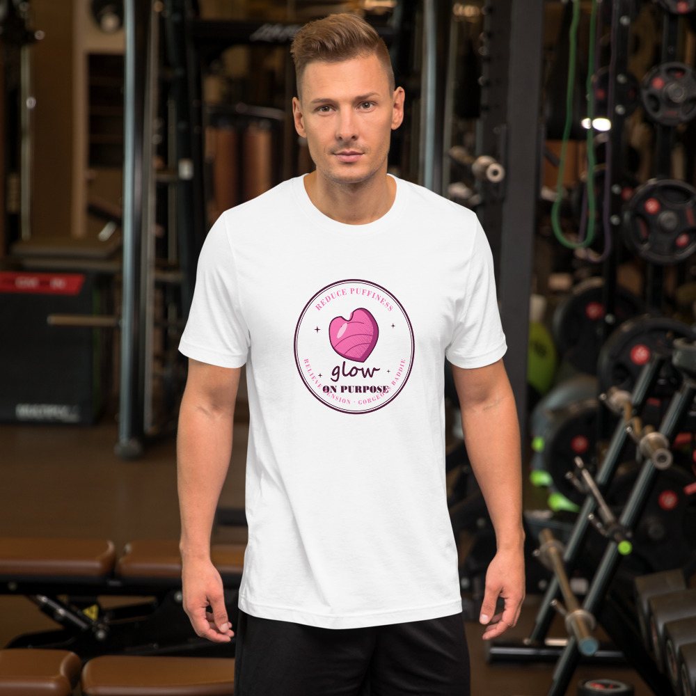 Gorgeous Baddie Glow On Purpose Tee Front
