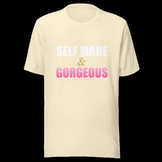 Gorgeous Baddie Self Made Tee Natural