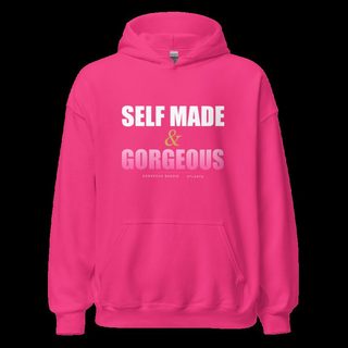 Gorgeous Baddie Self Made Hoodie Heliconia