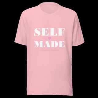 Gorgeous Baddie Self Made Lux Tee Pink