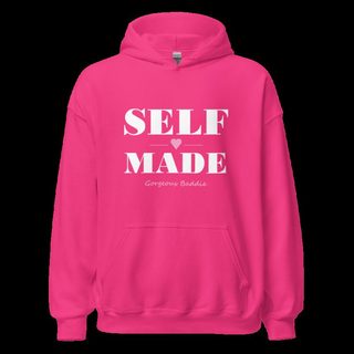 Gorgeous Baddie Self Made Lux Hoodie Heliconia