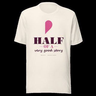 Gorgeous Baddie Half Of A Very Good Story - hers Love Notes Tee White Vintage White