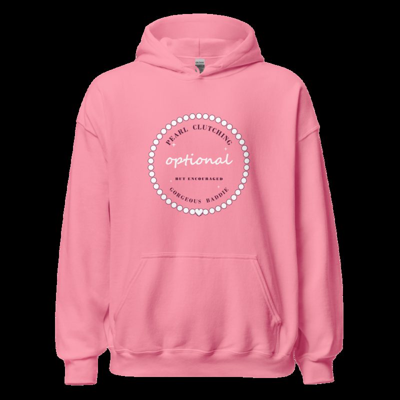 Gorgeous Baddie Pearl Clutching Optional Boutique Hoodie Azalea