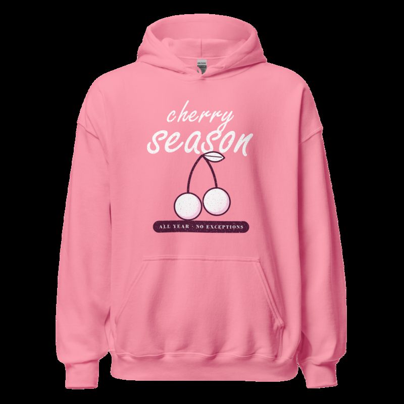 Gorgeous Baddie Cherry Season All Year Boutique Hoodie Azalea