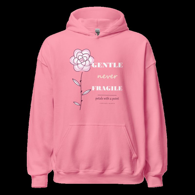 Gorgeous Baddie Gentle Never Fragile Boutique Hoodie Azalea
