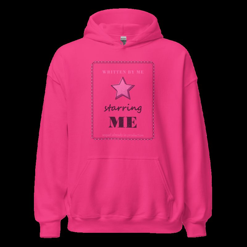 Gorgeous Baddie Written By Me Starring Me Boutique Hoodie White Heliconia