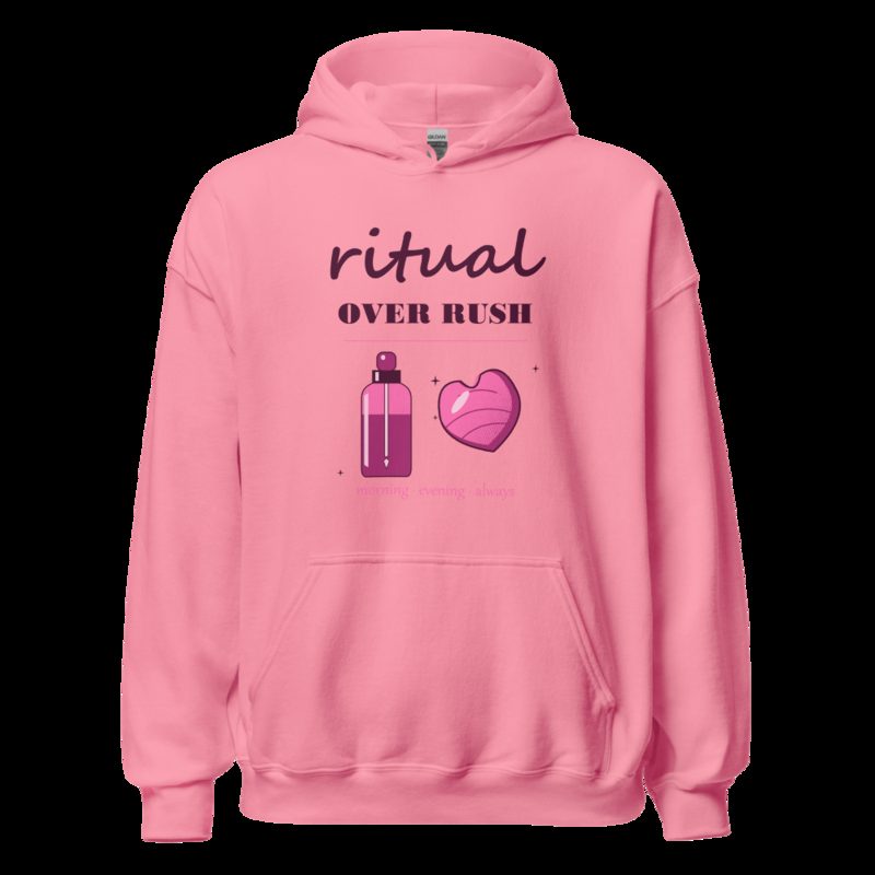 Gorgeous Baddie Ritual Over Rush Boutique Hoodie White Azalea