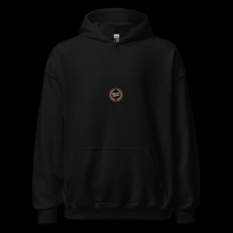 Gorgeous Baddie Rose Crest Hoodie