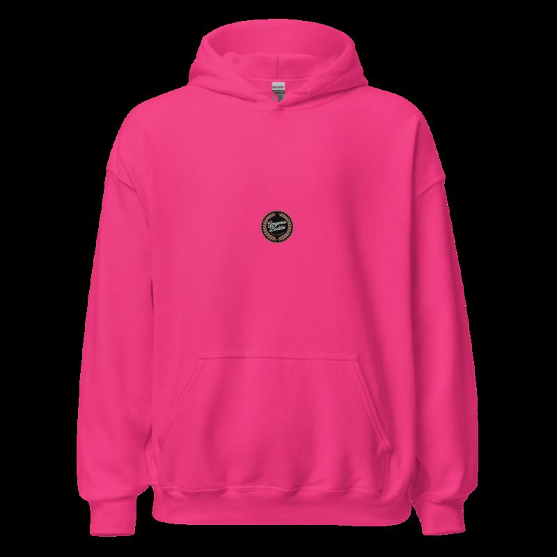 Gorgeous Baddie Rose Crest Hoodie Heliconia