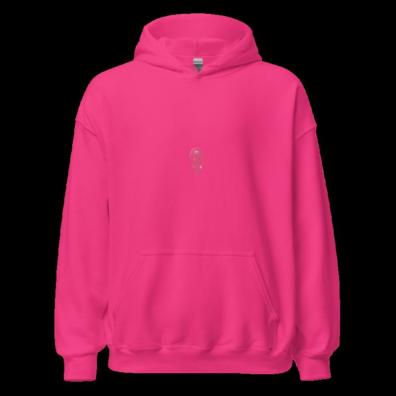 Gorgeous Baddie Rose Mirror Icon Hoodie Heliconia